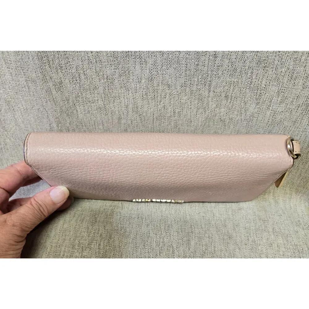 Michael Kors Jet Set Travel Continental Leather Wallet - Soft Pink 8